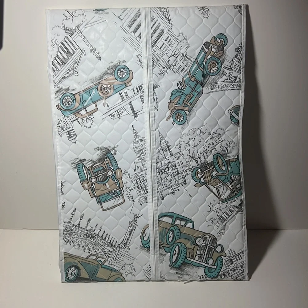 Vintage garment hanger protector bag